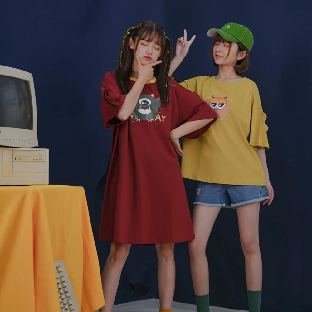 Juwas Kawaii BFF Monster Dress And T-shirt 6 Juwas Kawaii BFF Monster Dress And T-shirt