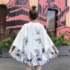 Juwas Kawaii Japanese Cranes Short Kimono Cardigan NEW ARRIVAL