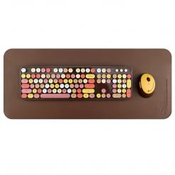 Juwas NEW ARRIVAL Vintage Colorful Keyboard & Mouse Set