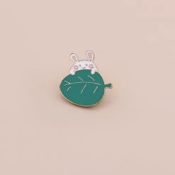 Juwas Bunny And Carrots Mini Alloy Pins