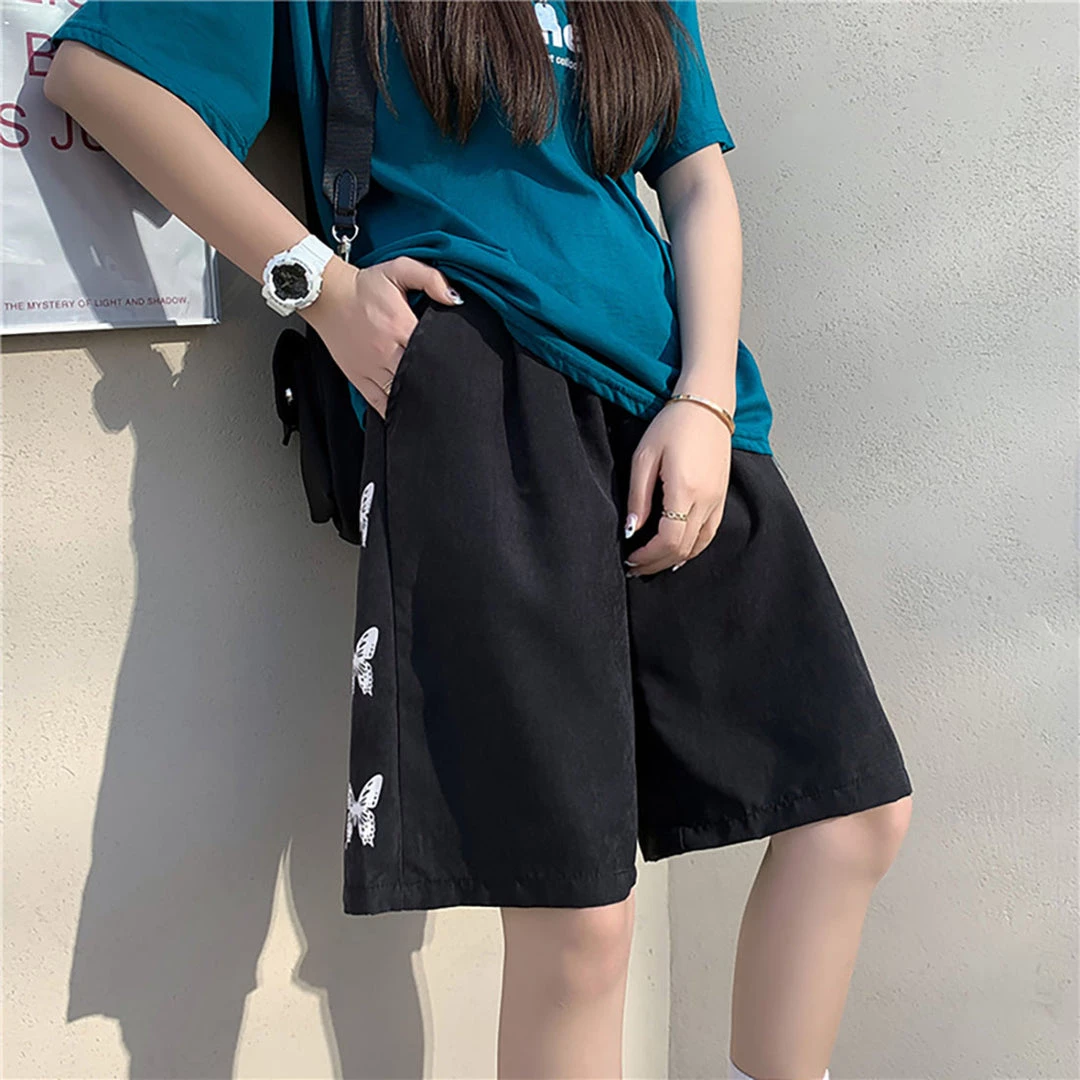 Juwas Butterfly Print Hight Waist Shorts NEW ARRIVAL 7 Juwas Butterfly Print Hight Waist Shorts NEW ARRIVAL
