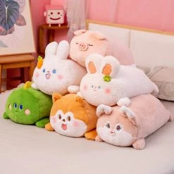 Juwas Kawaii Animal Lying Plush Toys NEW ARRIVAL