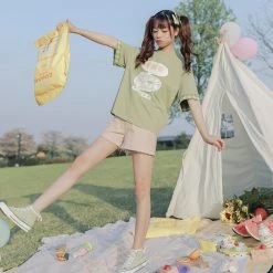 Juwas Japanese Tea “Oolong” Time Graphic Tees 15 Juwas Japanese Tea “Oolong” Time Graphic Tees