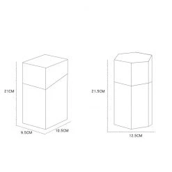 Juwas Makeup Brush Storage Box 19 Juwas Makeup Brush Storage Box