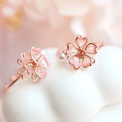 Juwas Cute Sakura Ring NEW ARRIVAL