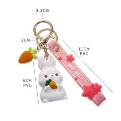 Juwas Cute Rabbit Inspired Keychain NEW ARRIVAL