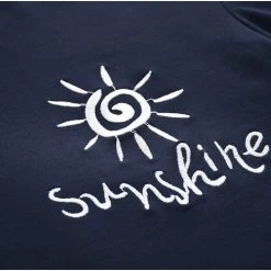 Juwas.com Online Store NEW ARRIVAL Sunshine Embroidery Fake Two-Piece Hoodie