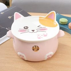 Juwas Japanese Cats Noodle Bowl NEW ARRIVAL