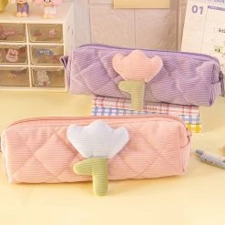 Juwas Tulip Corduroy Pencil Case