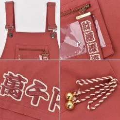 Juwas NEW ARRIVAL Kawaii Japanese Red Jumper Shorts