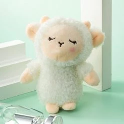 Juwas NEW ARRIVAL Lovely Sheep Plush Keychain