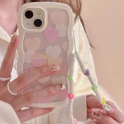 Juwas Pink Love Chain IPhone Case NEW ARRIVAL