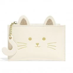 Juwas NEW ARRIVAL Cute Cat Credit Card Holder Wallet
