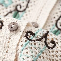 Juwas CLOTHING Vintage Style Floral Sweatshirt