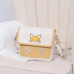 Juwas NEW ARRIVAL Cute Puppy Crossbody Bag