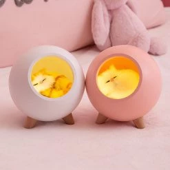 Juwas.com Online Store Cute Kitten House Decorative Mini Night Lights NEW ARRIVAL
