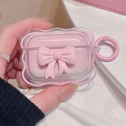 Juwas Pink Bowknot AirPods Case NEW ARRIVAL