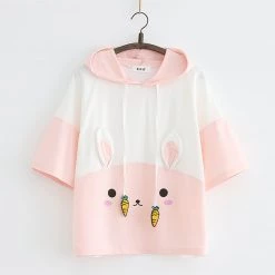 Juwas Cute Rabbit Inspire T-shirt