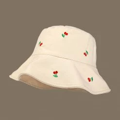 Juwas NEW ARRIVAL Cherry Theme Bucket Hat