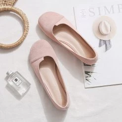 Juwas NEW ARRIVAL Pure Color Flats Shoes