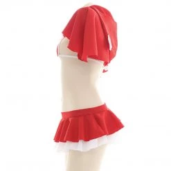 Juwas Sexy Red Riding Hood Lingerie Outfit