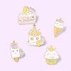 Juwas NEW ARRIVAL Ice Cream Unicorn Pin