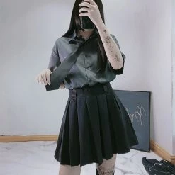 Juwas Kawaii Messenger “Ghost Girl” Polo Shirt