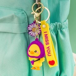 Juwas Little Duckling Wristlet Keychain NEW ARRIVAL