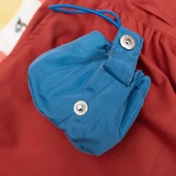 Juwas Cheetah Animal Printed Red Overall Dress