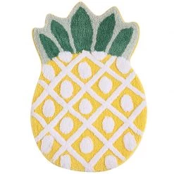 Juwas Kawaii Yellow Pineapple Doormat/Mini Rug HOME&LIFESTYLE