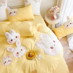 Juwas Cute Bunny Inspire Bedding Set NEW ARRIVAL