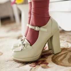 Juwas.com Online Store Sweet Vintage Lolita High Heels Shoes NEW ARRIVAL