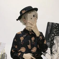 Juwas CLOTHING Vintage Lolita Panama Hat