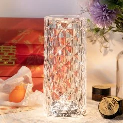 Juwas Classy Crystal Fairy Light Night Lamp