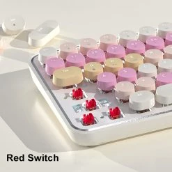 Juwas NEW ARRIVAL 2 Bluetooth Connection Wireless Mechanical Keyboard