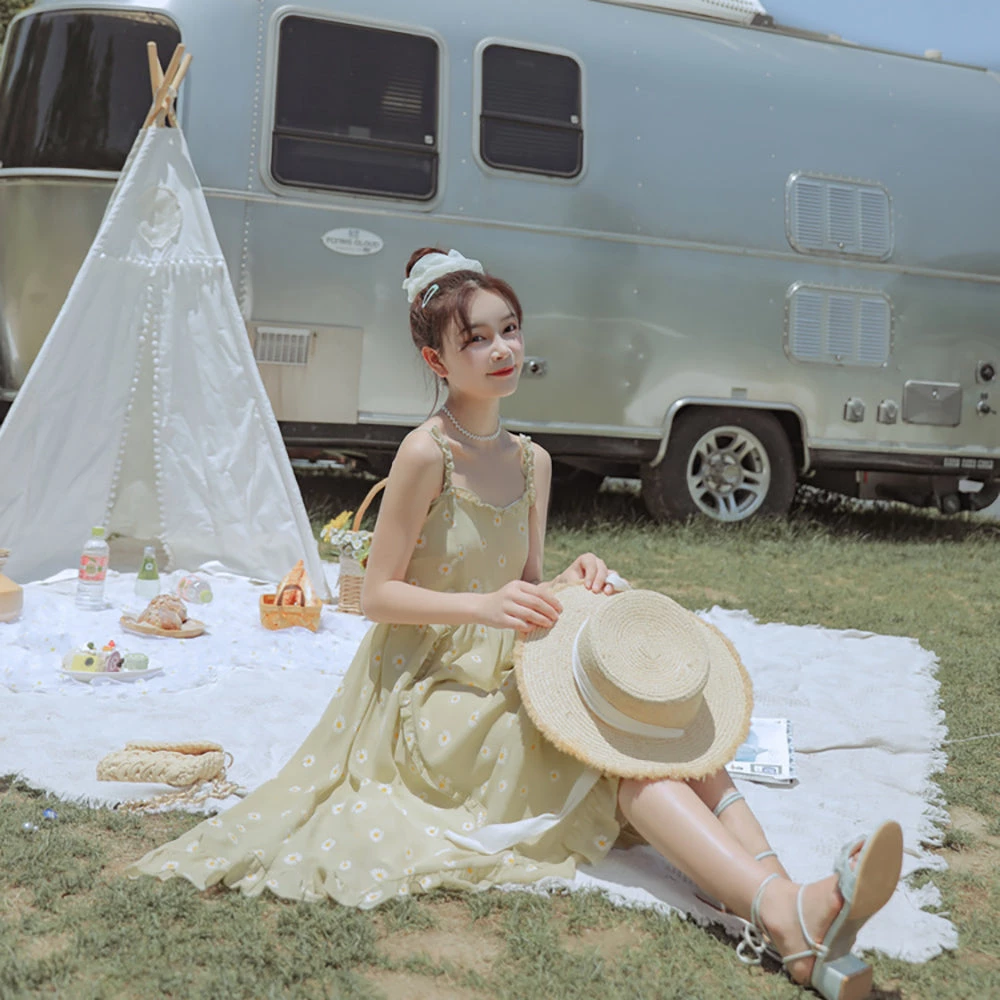 Juwas Fresh Spring Daisy Midi Dress 5 Juwas Fresh Spring Daisy Midi Dress