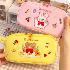 Juwas Sweet Snacks Animal Pencil Case