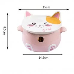Juwas Japanese Cats Noodle Bowl NEW ARRIVAL