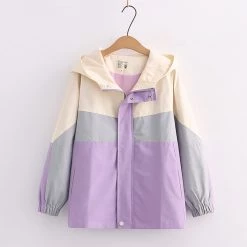 Juwas Cartoon Embroidery Coat Tie Shirt Denim Pants