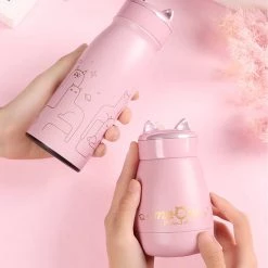Juwas.com Online Store Kitty Cat Vacuum Flask Bottle NEW ARRIVAL
