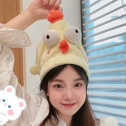 Juwas Cute Chicken Hair Drying Towels Cap NEW ARRIVAL