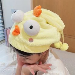 Juwas Cute Chicken Hair Drying Towels Cap NEW ARRIVAL