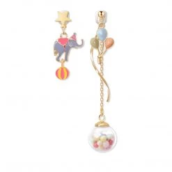 Juwas NEW ARRIVAL Circus Retro Earrings