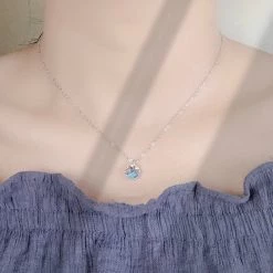 Juwas.com Online Store Blue Mermaid Ocean Necklace
