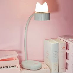 -Juwas NEW ARRIVAL Kawaii Cats Ears Chargeable Table Lamp