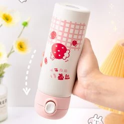 Juwas Cute Cartoon Print Thermos Bottle NEW ARRIVAL