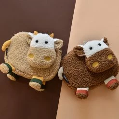 -Juwas NEW ARRIVAL Plush Cow Soft Crossbody Bag