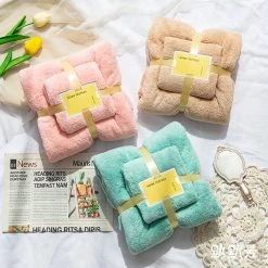 Juwas Sweet Pastels Cotton Home Towels