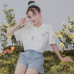 Juwas NEW ARRIVAL Fairy Godmother Denim Short