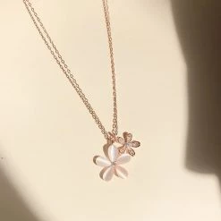 Juwas Daisy Silver Necklace